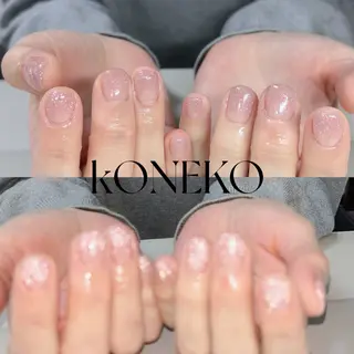 カラー コネコ ネイルサロンのネイルデザイン