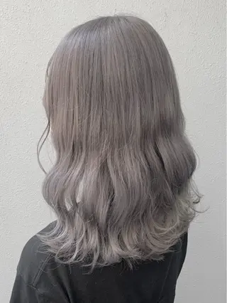 セミロング カラー ウルフ🐺/ボブ ハイトーン🌈/増田のヘアスタイル