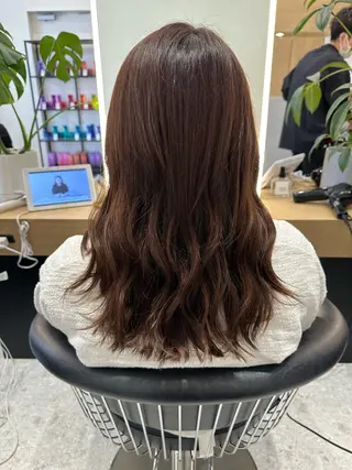 ロング カラー 縮毛矯正・髪質改善 鈴木悠太/当日OK✨のヘアスタイル