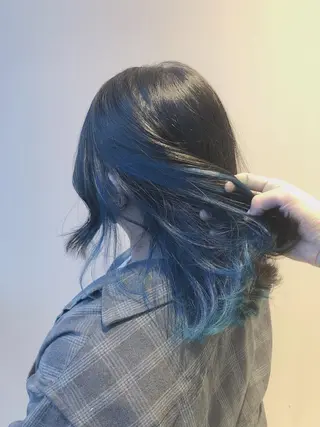 カラー レイヤーカット 古川洋之のヘアスタイル