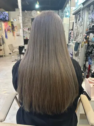 セミロング りゅーき/札幌 カラーモデル募集中のヘアスタイル