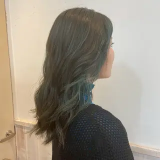 ロング カラー 齋藤 優太朗のヘアスタイル