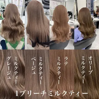 ロング カラー 大人っぽベージュ🤍 当日予約◎ヒロトのヘアスタイル