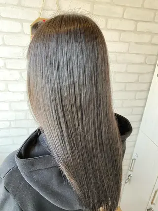 ロング 尾崎 優也のヘアスタイル