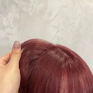 カラー fudge所属・MaisonHALU 松浦光咲のヘアスタイル