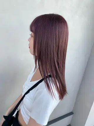 カラー 名古屋／デザイン／ ブリーチ/松井亮磨のヘアスタイル