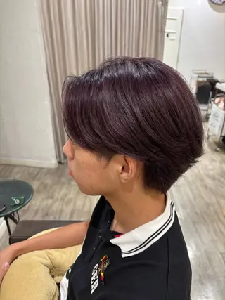 カラー メンズ hina /大曽根駅のヘアスタイル