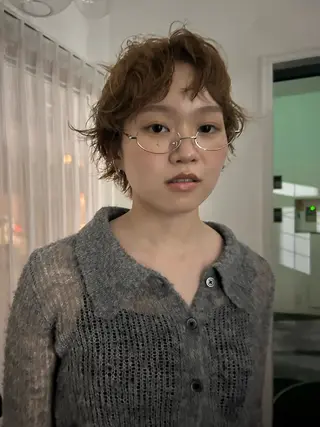 ショート COMEG HEAD 上乃裏所属・宮前 芽衣のヘアスタイル