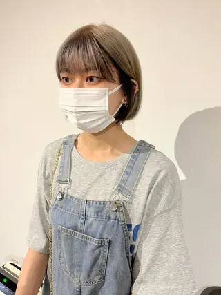 ショート カラー ショート/パーマ/ カラー/FUKOのヘアスタイル