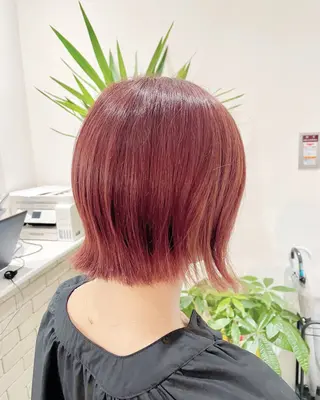 ミディアム カラー ママ美容師 🌿まなべさとみ🌿のヘアスタイル