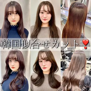ミディアム レイヤー/韓国❣️ 髪質改善/e_kiのヘアスタイル