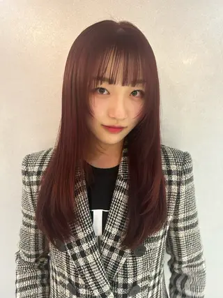 ロング カラー レイヤーカット/ルー ツカラー/EMIRIのヘアスタイル