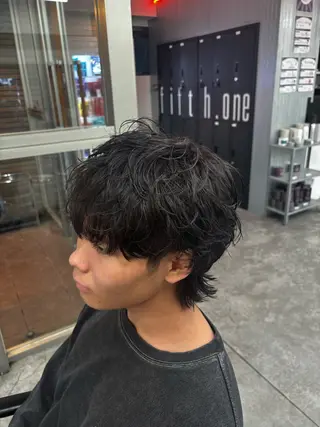 パーマ メンズ メンズ特化✨️ 韓国風パーマ🔥一八のヘアスタイル