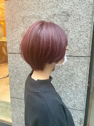 ショート Unique umekita所属・unique 松原吹季のヘアスタイル