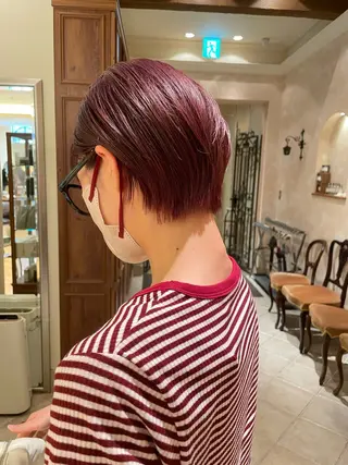 ショート BEAUTRIUM 265所属・カットモデル/ 大森弘貴のヘアスタイル