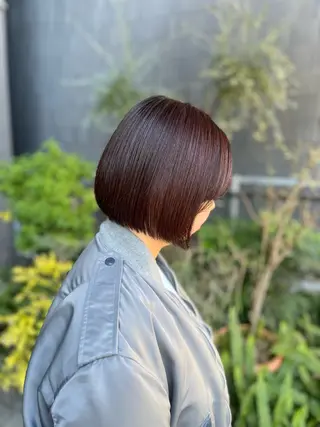 ミディアム カラー 💠西山果琳💠 マツパモデル募集のヘアスタイル