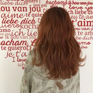 ロング カラー ヘアアレンジ CREAPY所属・CREAPY　日向野 利菜のヘアスタイル