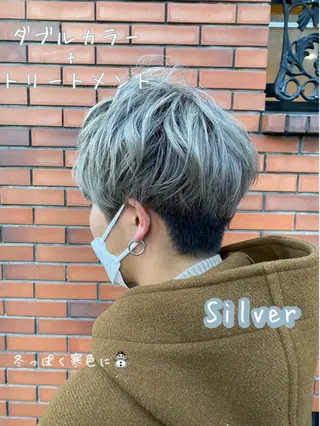 カラー メンズ 髪師kenjiro所属・五十嵐 未悠のヘアスタイル