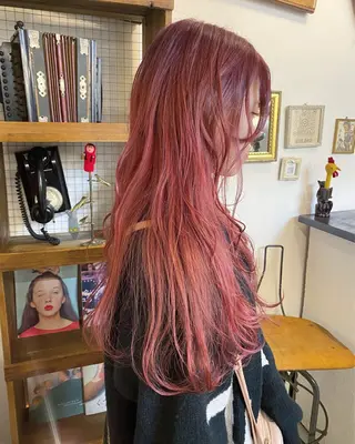 ロング sea's所属・ヒラカホ/矢場町/ ブリーチ/似合わせのヘアスタイル