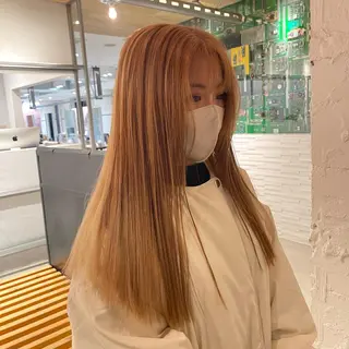 ロング カラー nameless miichiのヘアスタイル