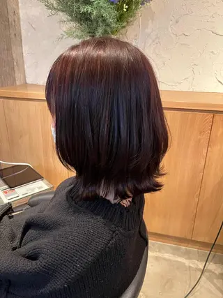 カラー 三品 早妃のヘアスタイル