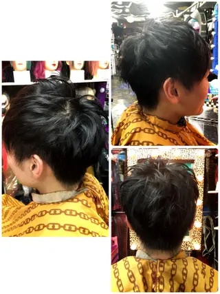 ショート メンズ 今泉 周のヘアスタイル