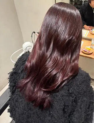 ロング 鈴木 心々麦のヘアスタイル