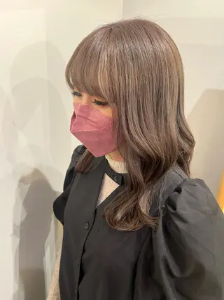 ロング カラー 美容室tanacocolo所属・草野 ゆずきのヘアスタイル