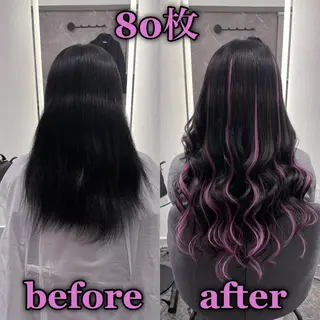 ロング シールエクステ ♡SAORI♡のヘアスタイル