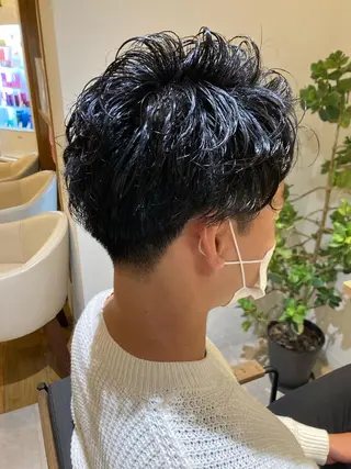 パーマ メンズ 松村 由莉香のヘアスタイル