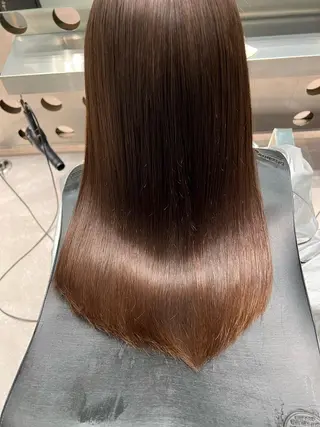 ロング パーマ 堀江 /木下椋麻のヘアスタイル