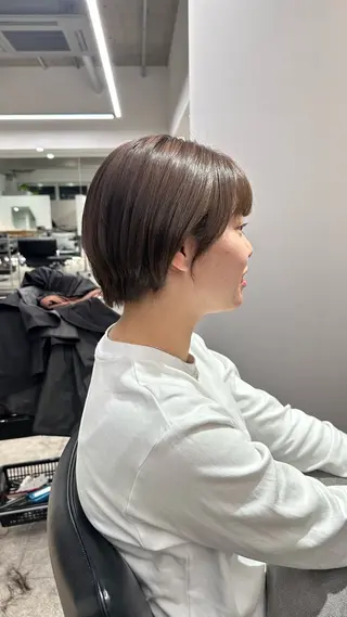 ショート あいこ/レイヤー カット🌷蔵前のヘアスタイル