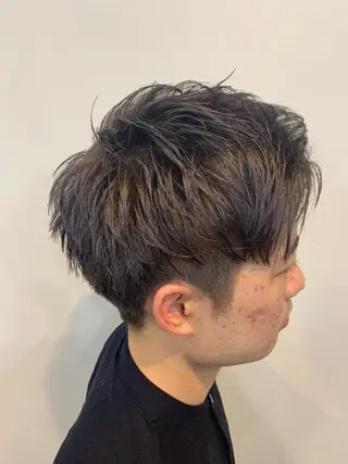 カラー メンズ FLAGS YAMATOのヘアスタイル