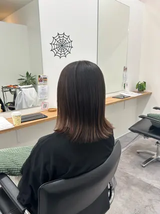 セミロング 齋藤 真帆のヘアスタイル
