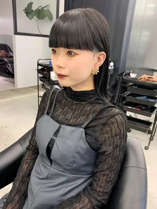 ミディアム カラー kimika🥑 メンズ/髪質改善のヘアスタイル