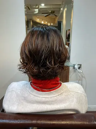 パーマ 佐藤 来輝のヘアスタイル