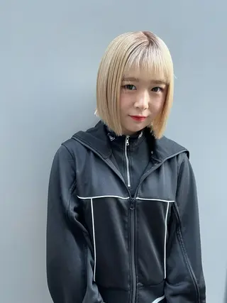 ミディアム カラー カットカラー特化 ⭐️代表⭐️のヘアスタイル