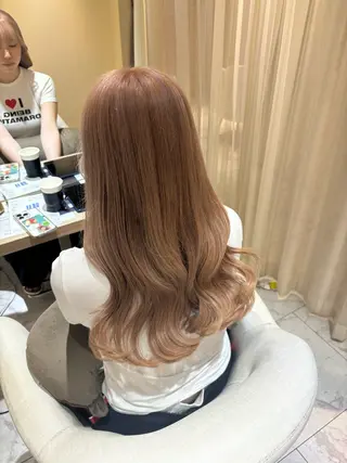 ロング カラー youres hair 日吉店所属・上原ちえみ /Y2K/原色カラーのヘアスタイル