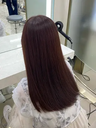 ロング さつき/ガーリー モテヘア/上品カラーのヘアスタイル