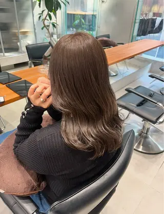 カラー 艶髪/透明感カラー /ゼンのヘアスタイル