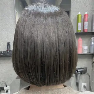 ミディアム ♡HARUKA/縮毛 /髪質改善/BOBのヘアスタイル