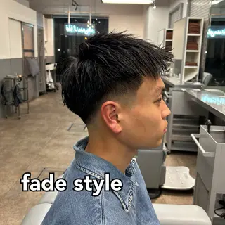 ショート BARBER BROS 長堀橋店所属・奥 圭人｜メンズスタイルのヘアスタイル