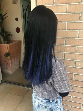 ロング レイヤーカット/ ブリーチカラー/雅人のヘアスタイル