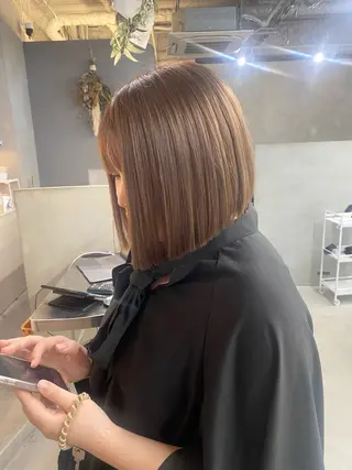 ショート カラー qulim所属・前橋 姫奈のヘアスタイル