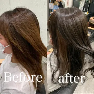 セミロング 【酸性ストレート】 宮下和明のヘアスタイル