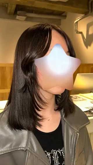 ミディアム Casetta. ユウヒのヘアスタイル