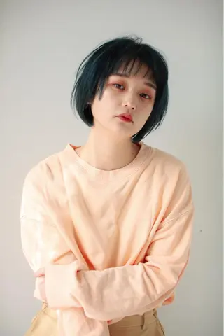 ショート La fith hair rond 立川店所属・kyosuke 透明感カラーのヘアスタイル