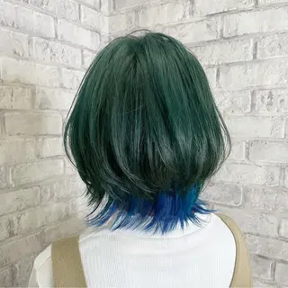 ショート カラー ヘアアレンジ 秋山 幸太のヘアスタイル