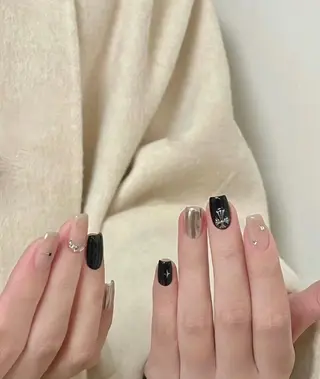 ミディアム めぐみのネイルサロン 惠のネイルデザイン