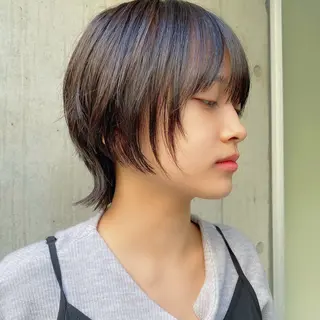 ミディアム カラー Paddle所属・似合わせレイヤー/ レイヤーパーマ/高倉のヘアスタイル